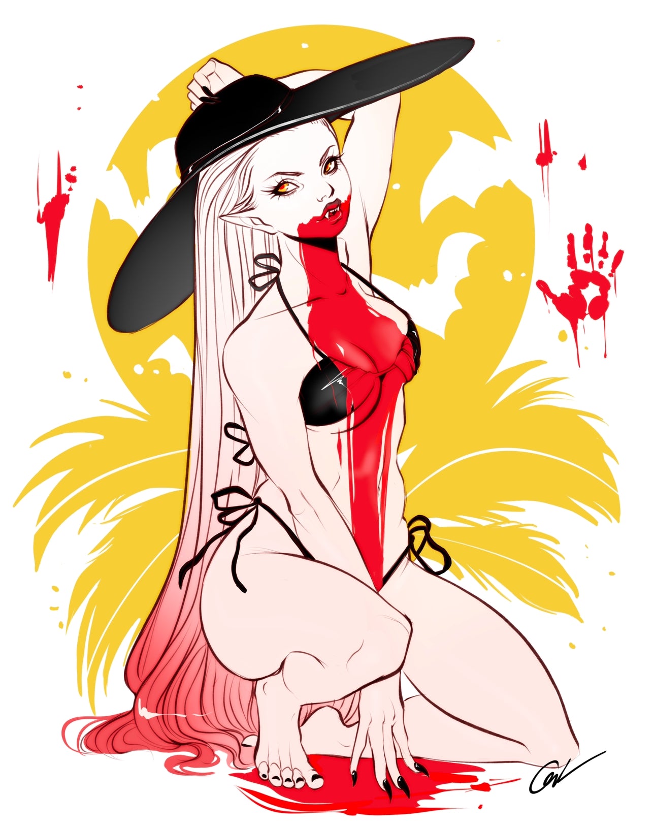 Vampire Beach Night