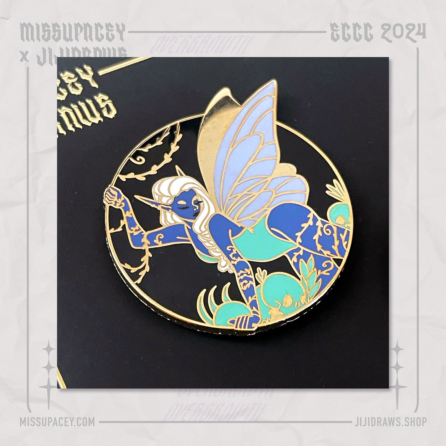 Overgrowth Collab Pin Set | Missupacey x Jijidraws