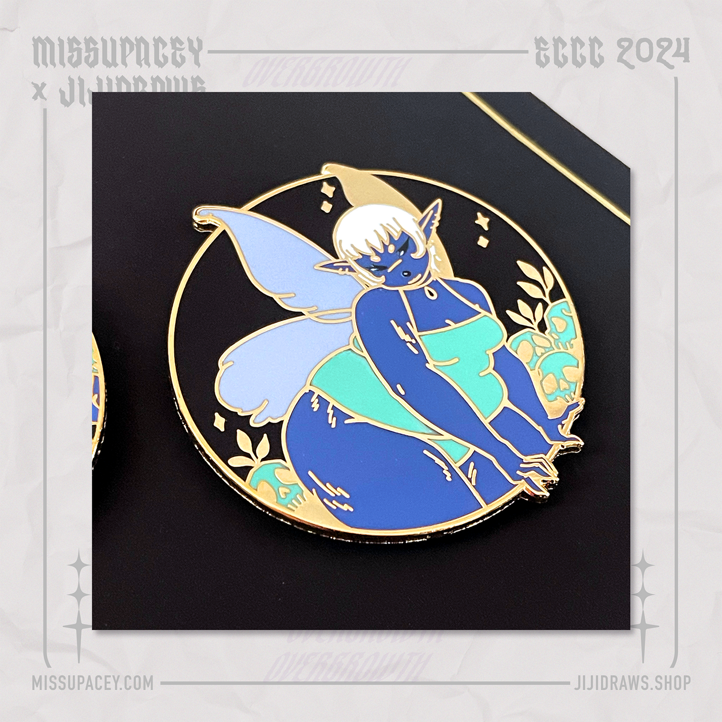 Overgrowth Collab Pin Set | Missupacey x Jijidraws