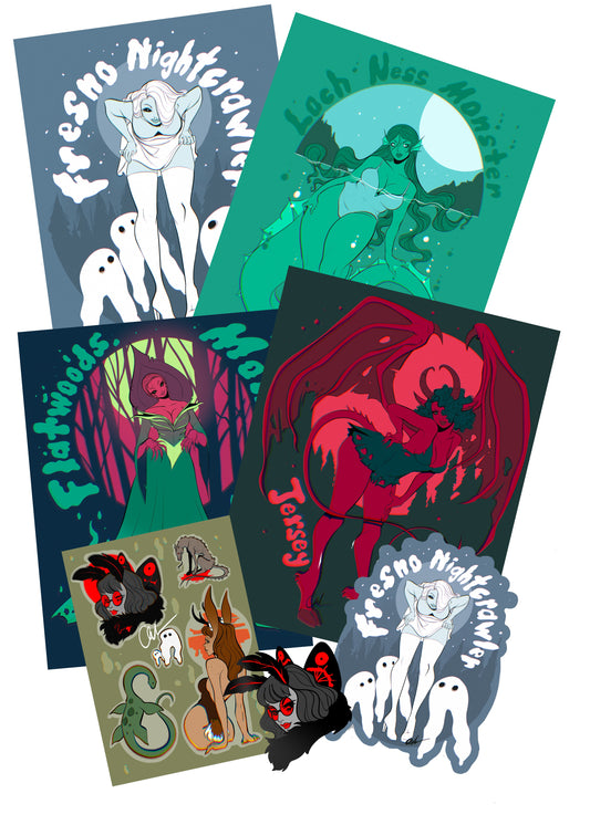 Cryptid Pinup Pack