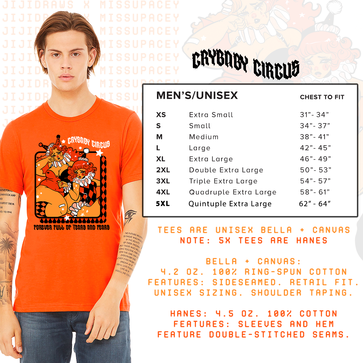 CRYBABY CIRCUS TEE || 2023