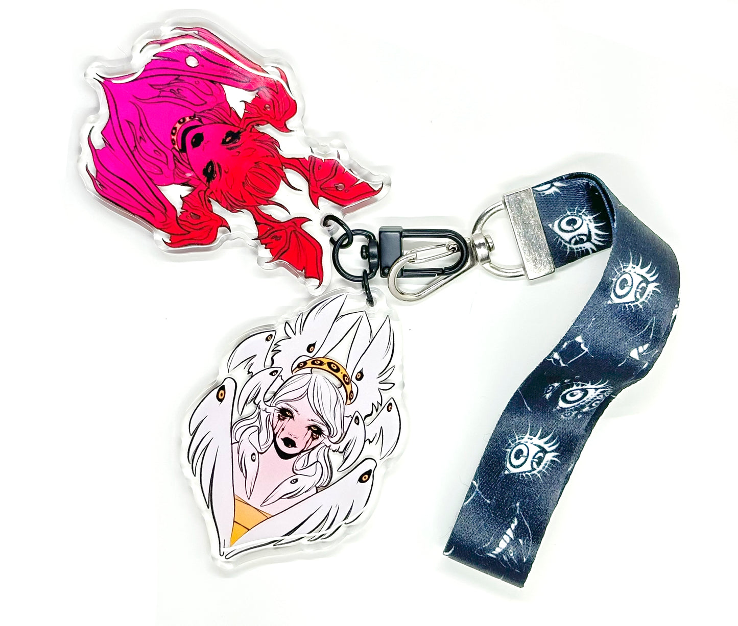 Fallen Angel Keychain set