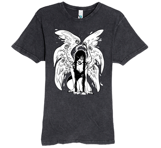 Limited Run Screen Print Angel Tee