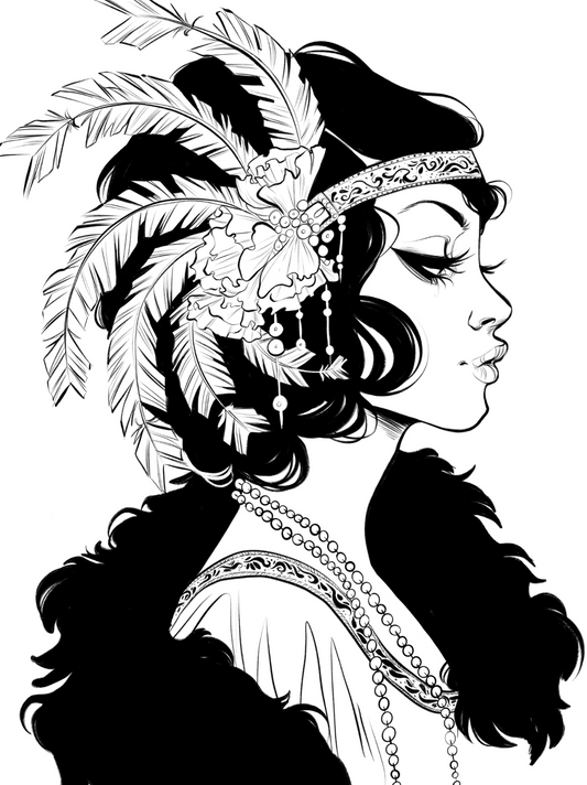 Flapper Portrait
