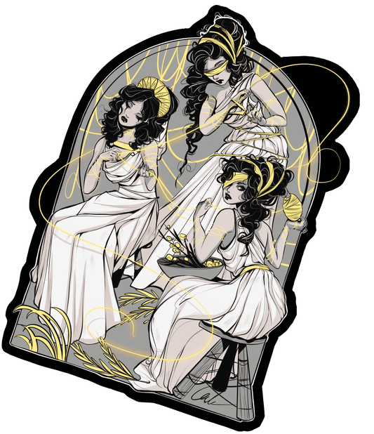 Three Fates Sticker