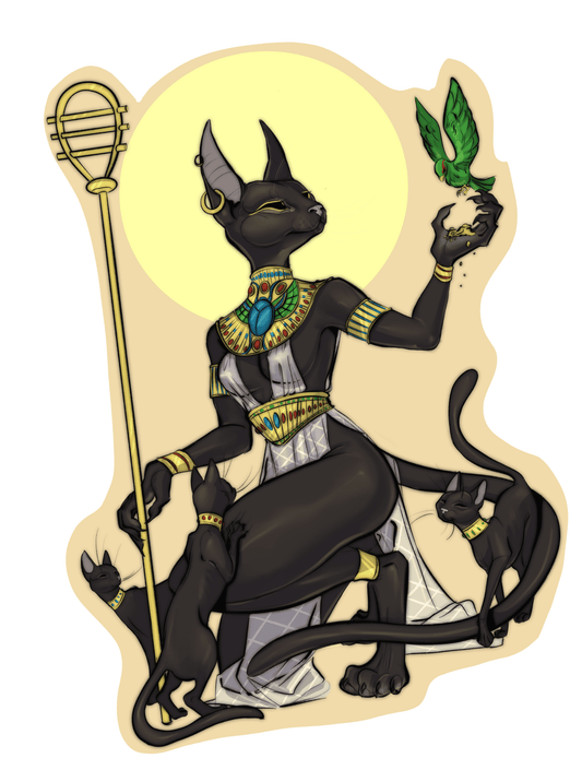 Bastet Sticker