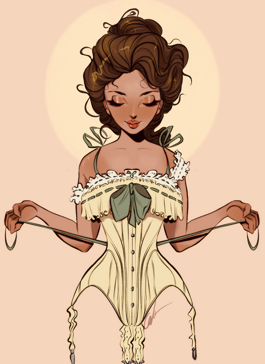 Edwardian Corset Pinup