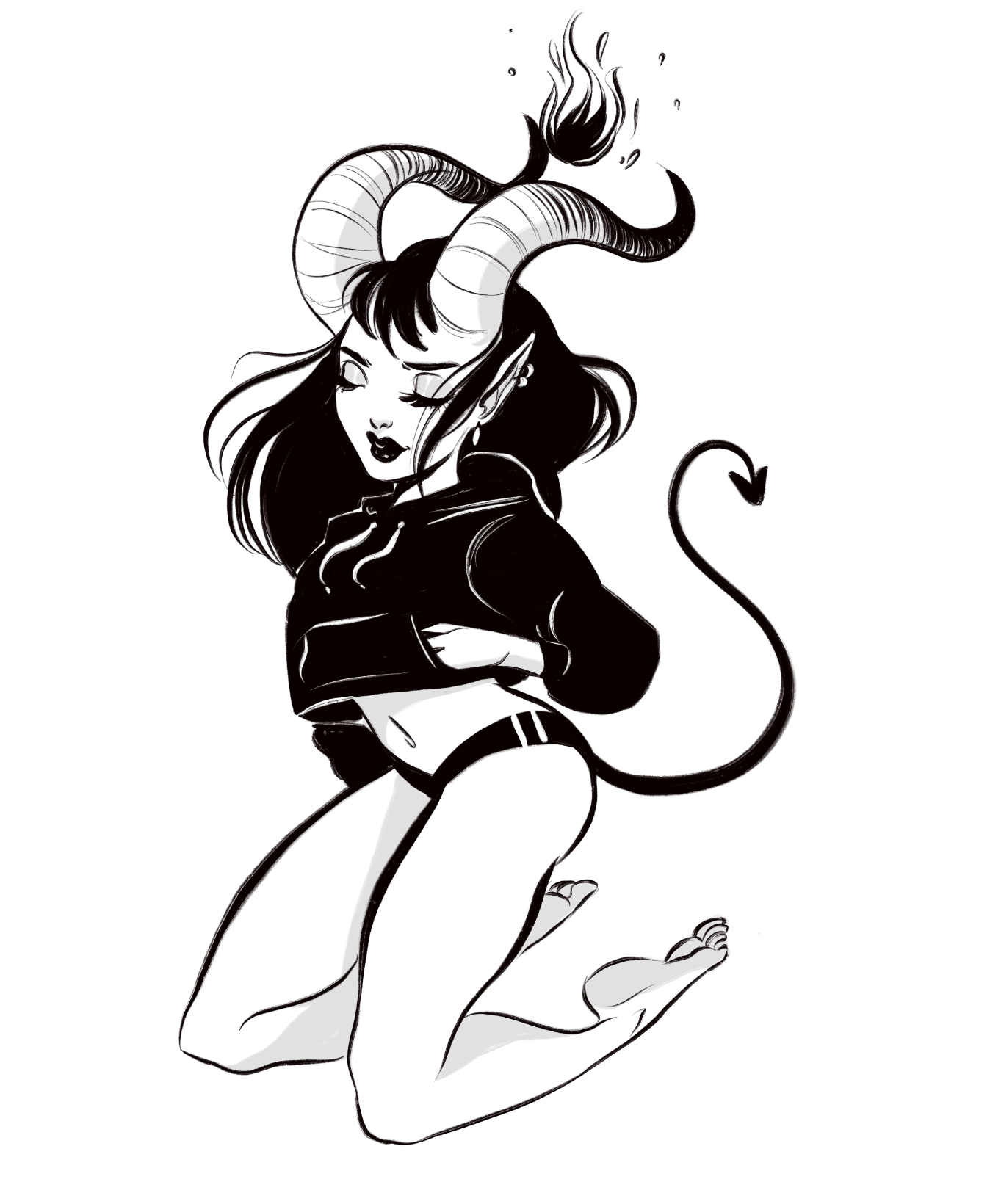 Hot as Hell July Sticker Pack