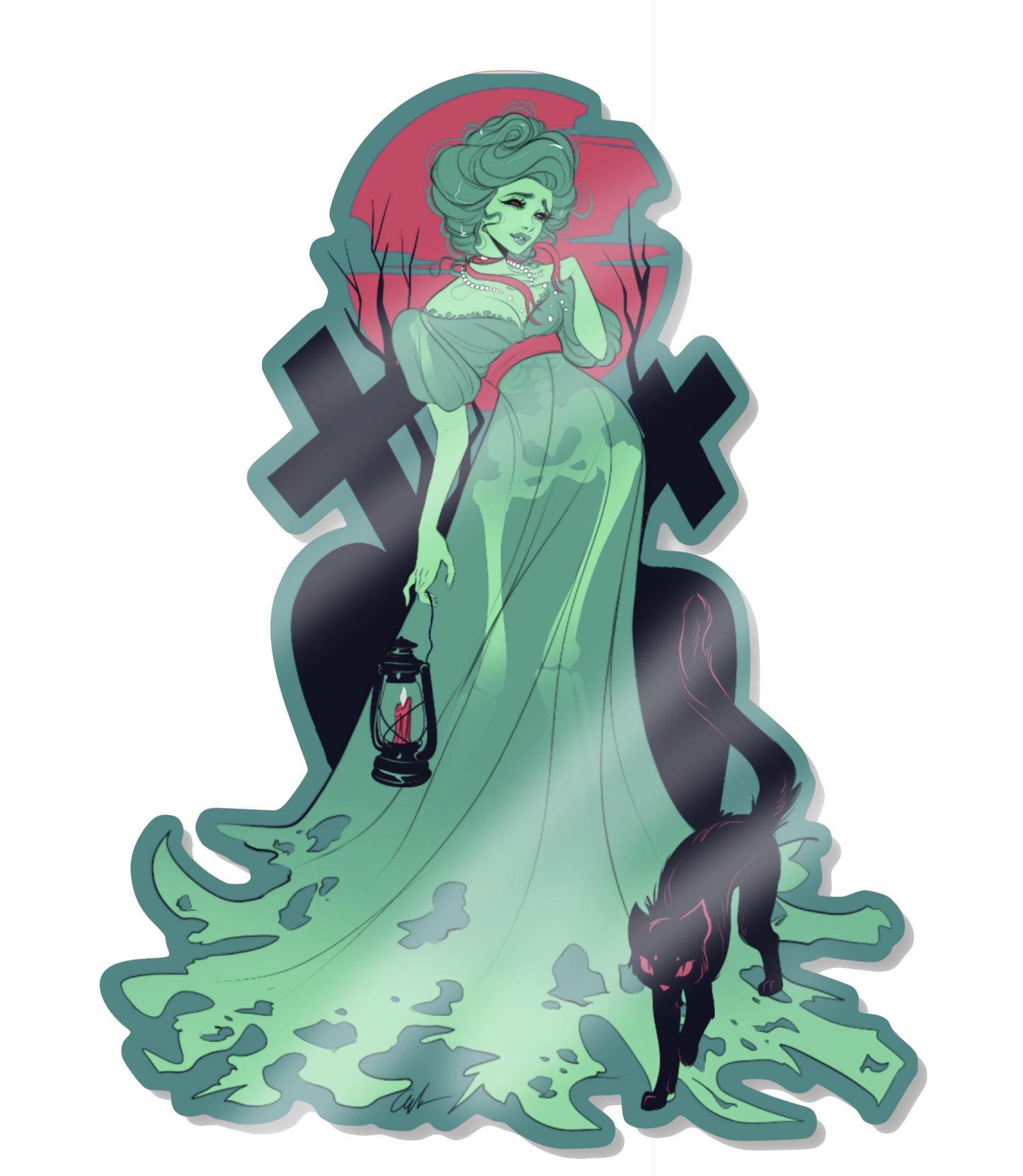 Monster Girls Sticker Collection