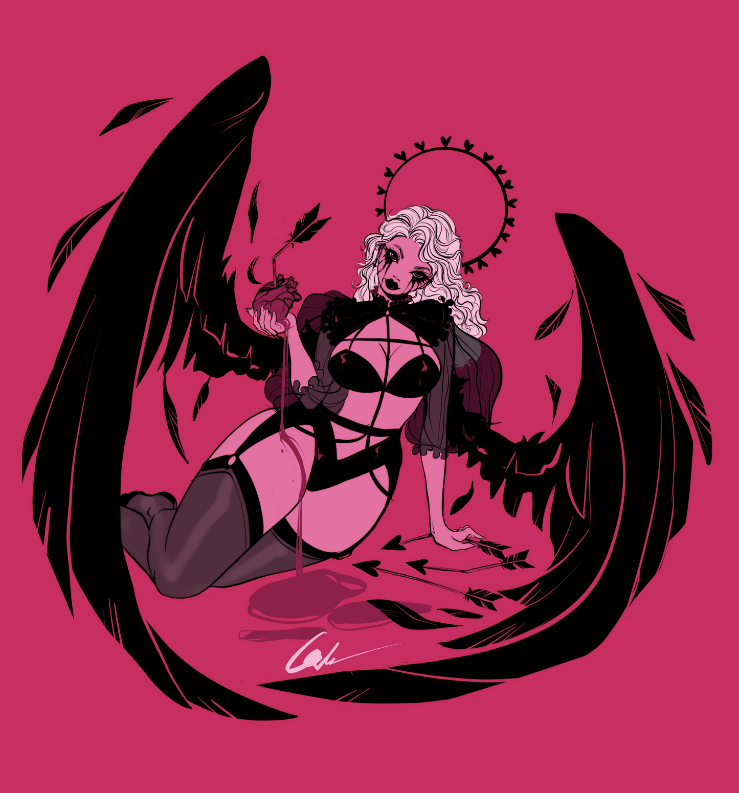 Love is War Collab with Jiji Draws | Valentine's Cards