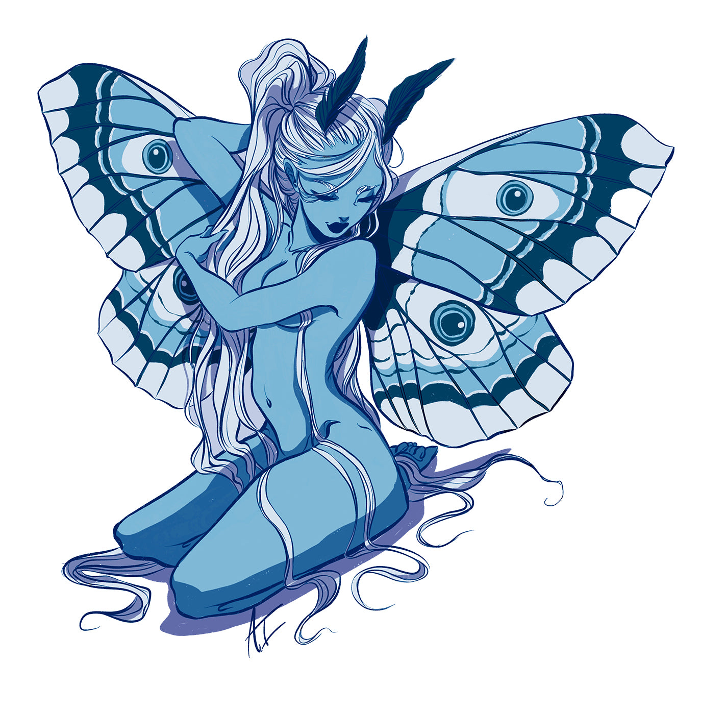 Moth Sticker