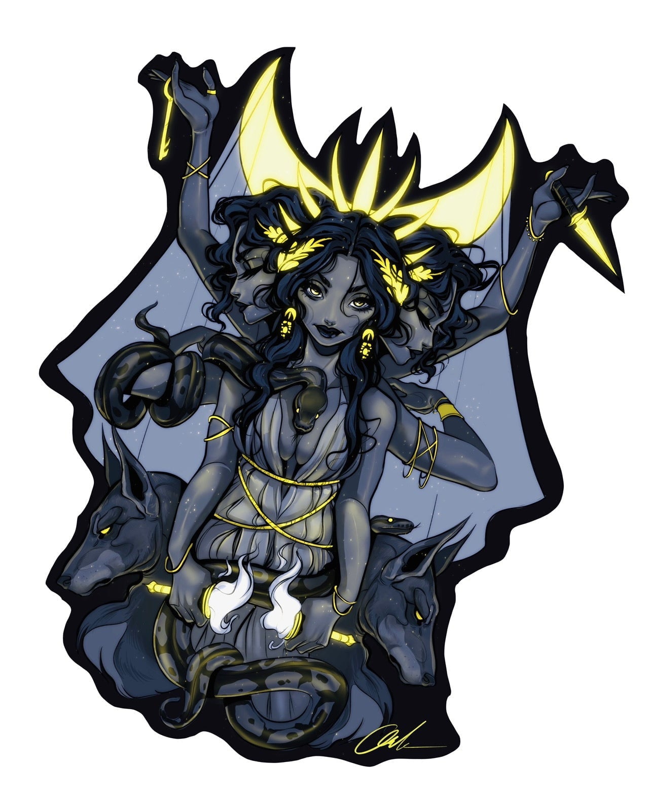 Hecate Sticker