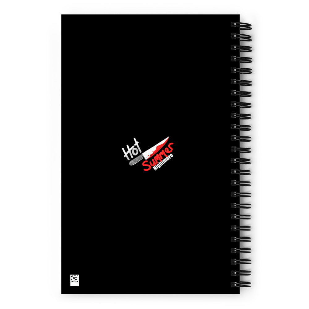 Hot Summer Nightmare Spiral Notebook