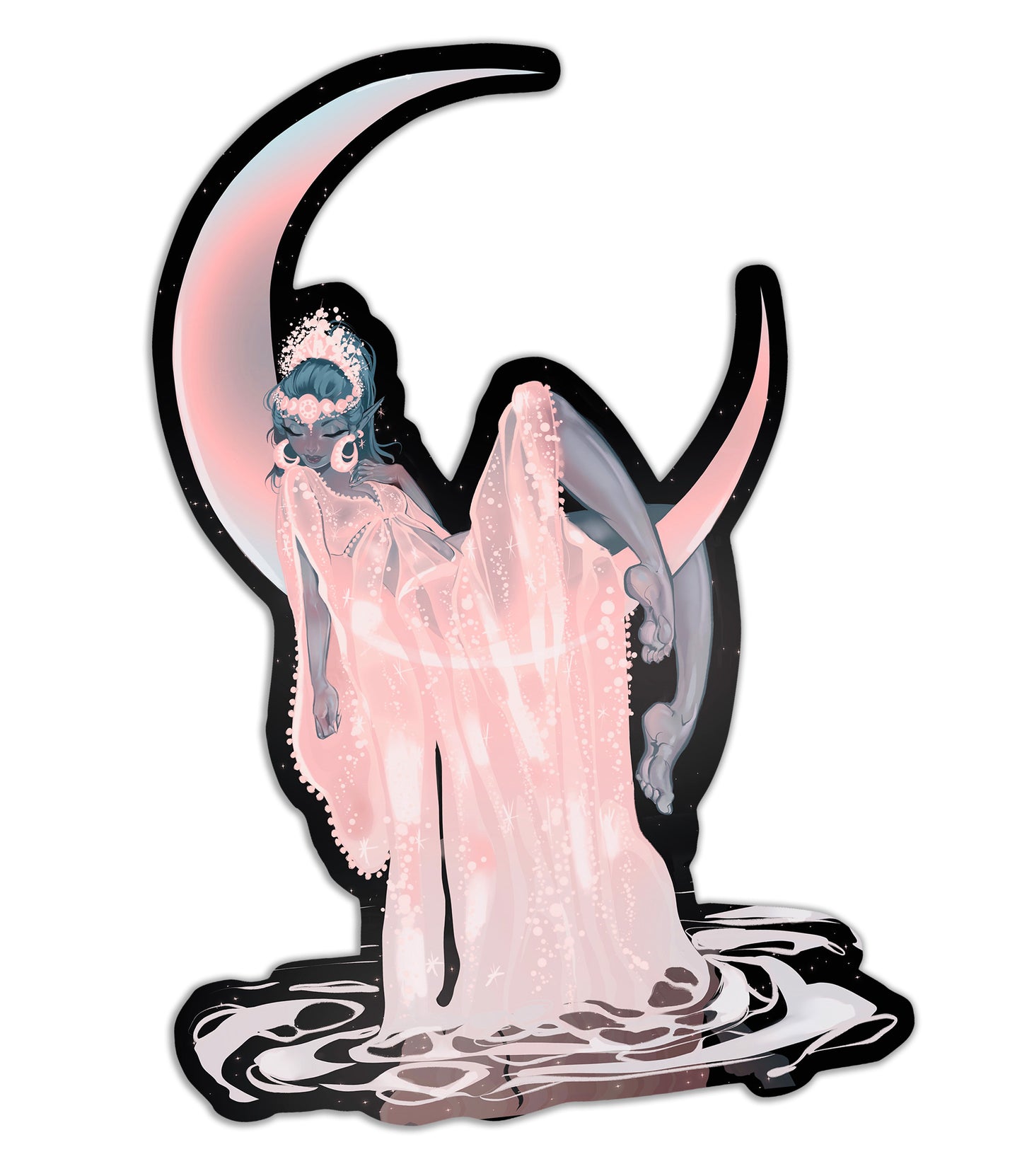 Moonchild Shinning Sticker