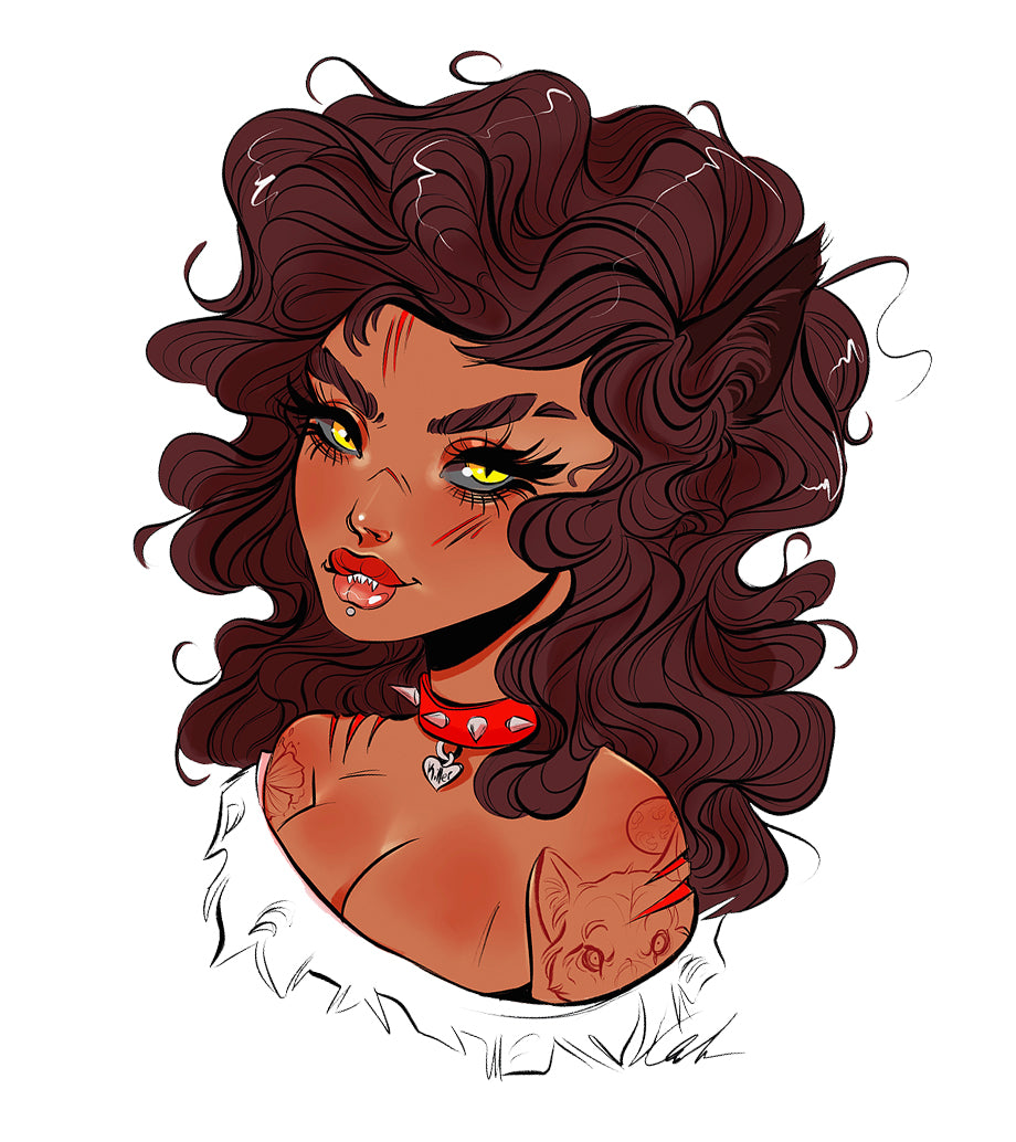 Monster Portraits Stickers