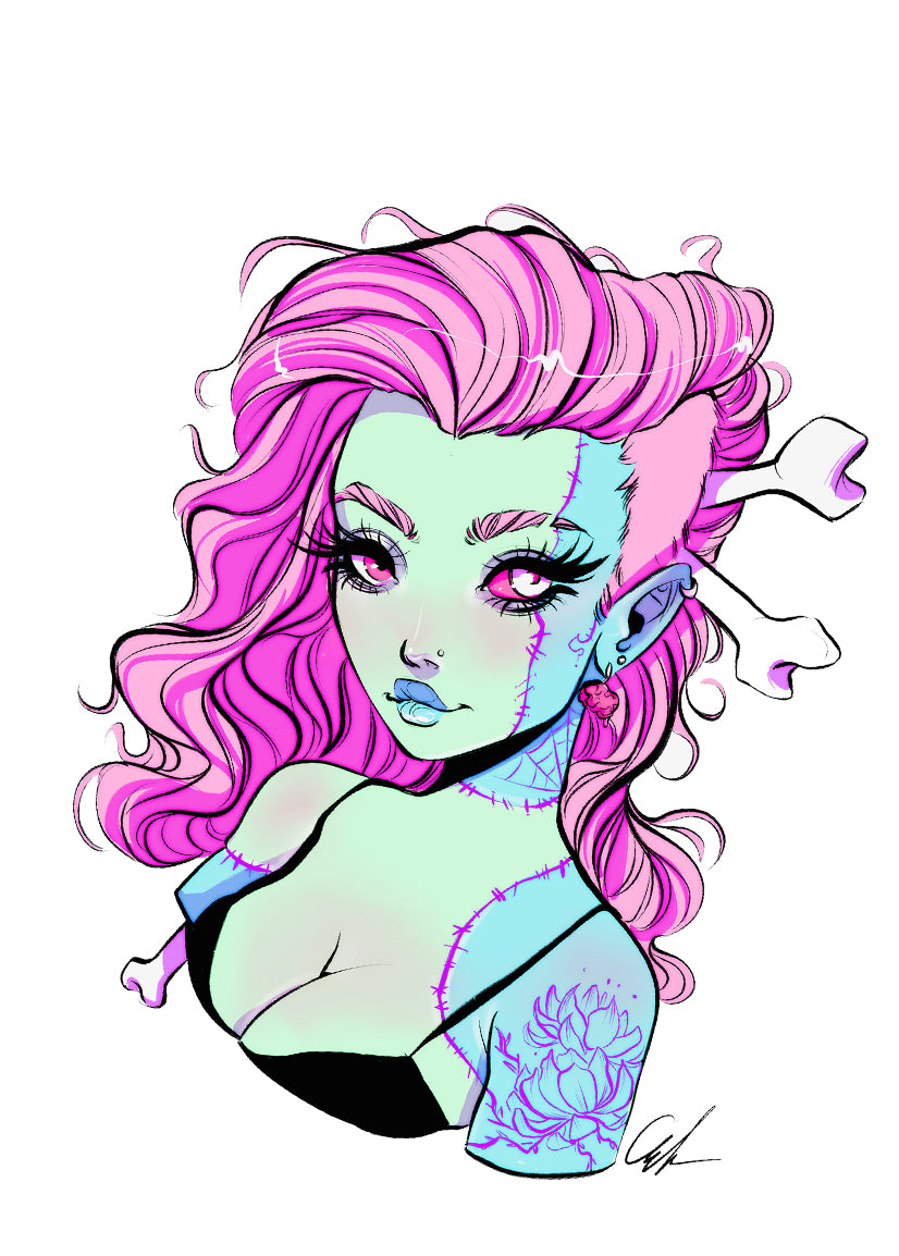 Monster Portraits Stickers