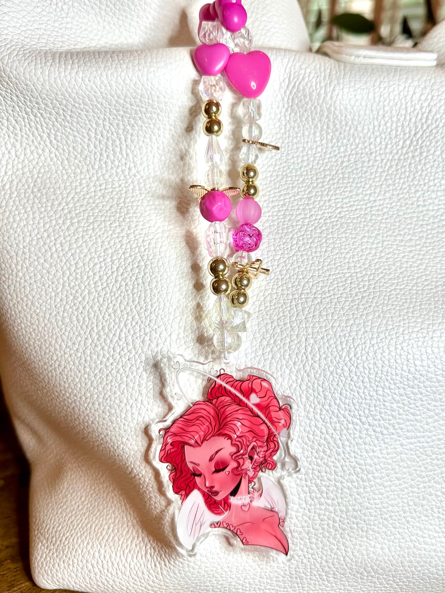 Angel Chunky Keychain/Phone Strap