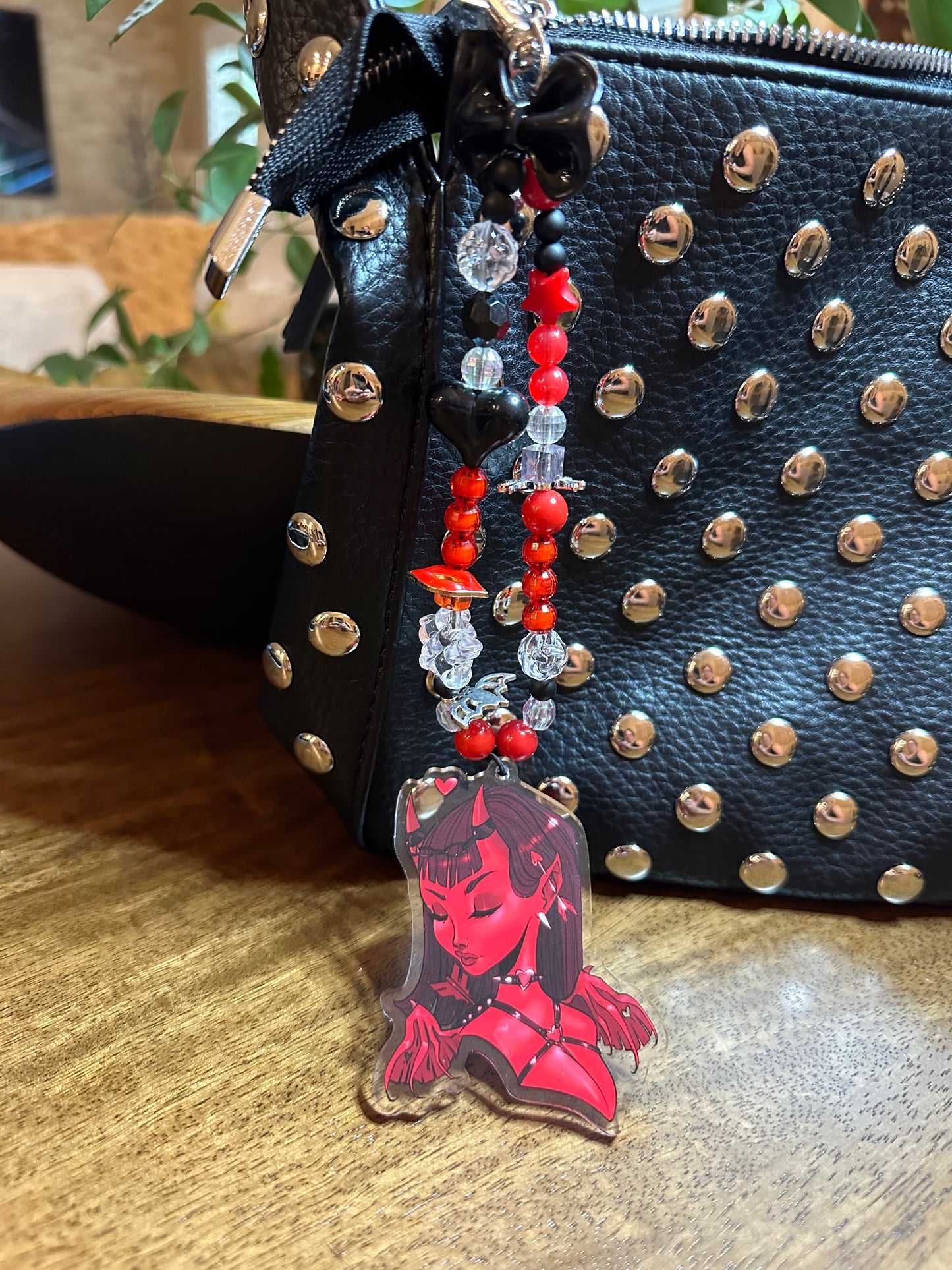 Devil Chunky Keychain/Phone Strap