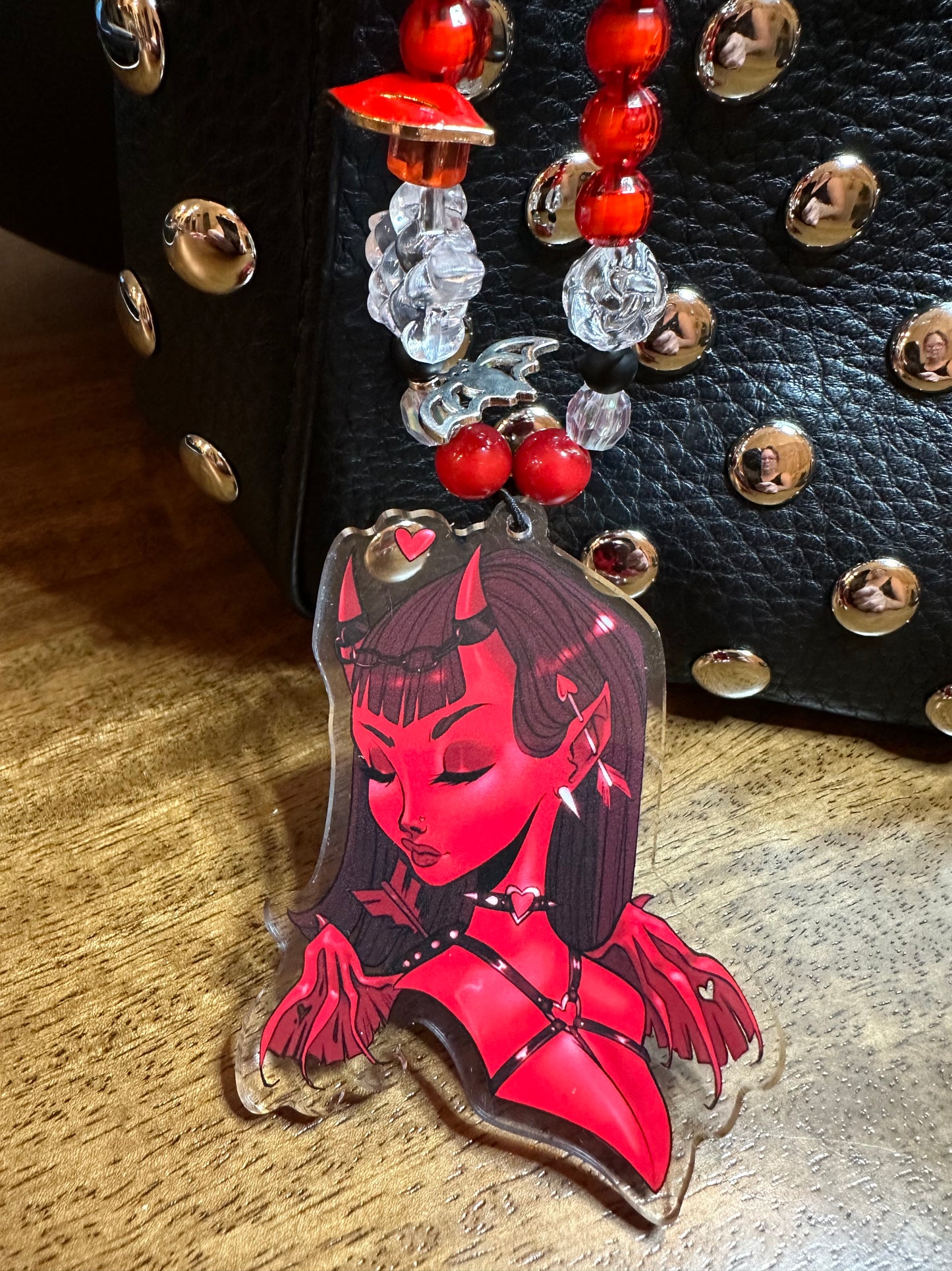 Devil Chunky Keychain/Phone Strap