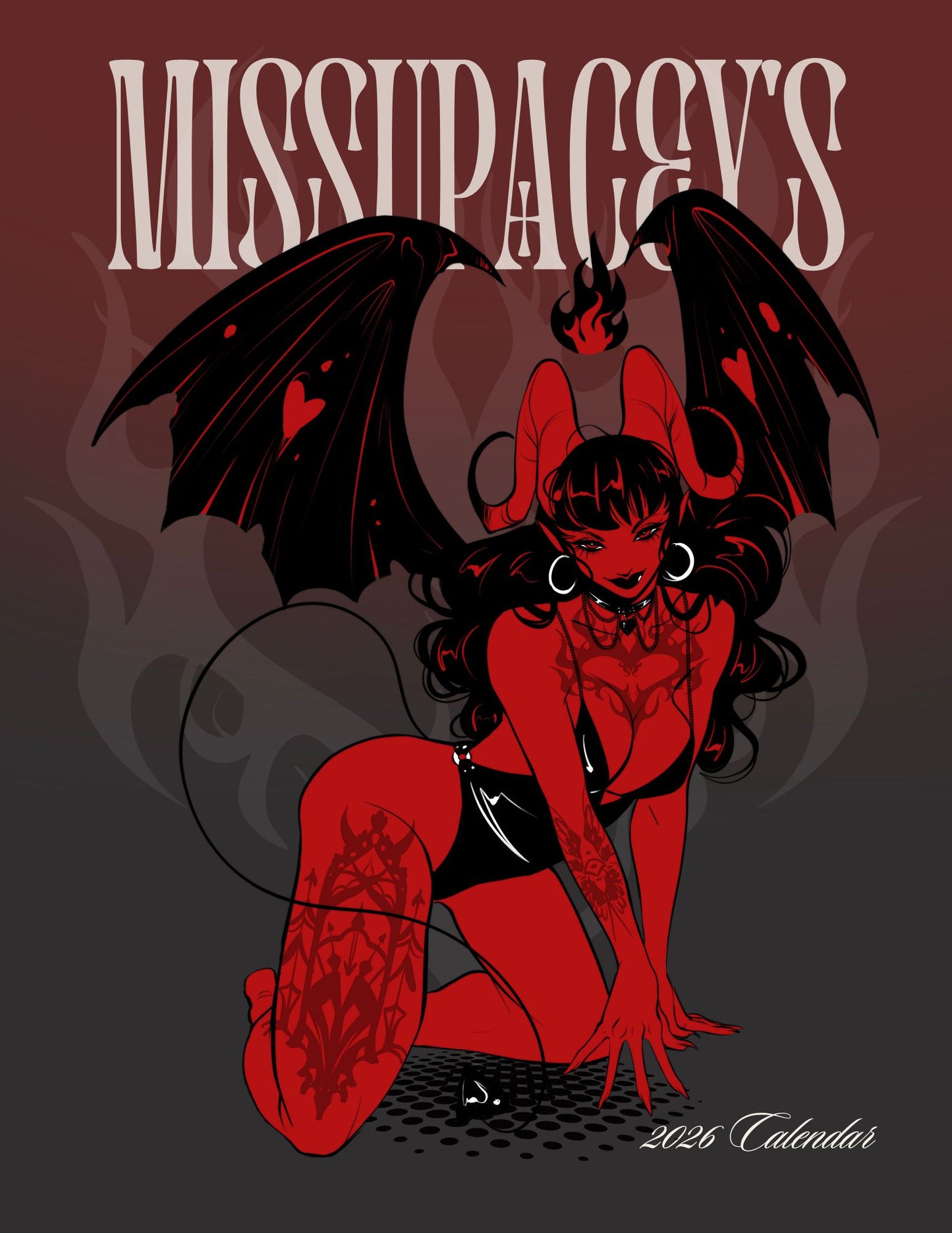 Missupacey's 2026 Art Calendar ||preorder||