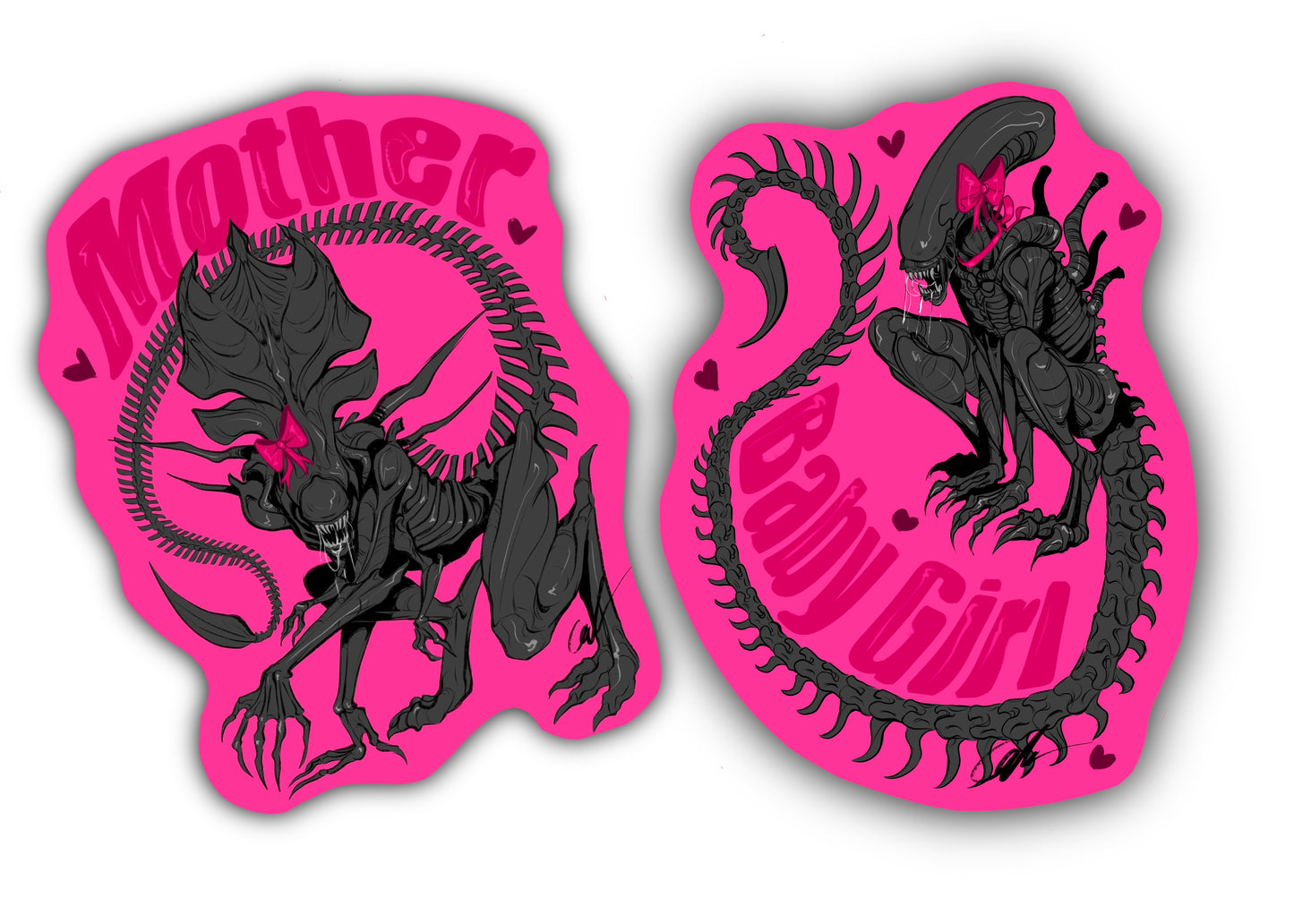 Xenomorph Sticker Set