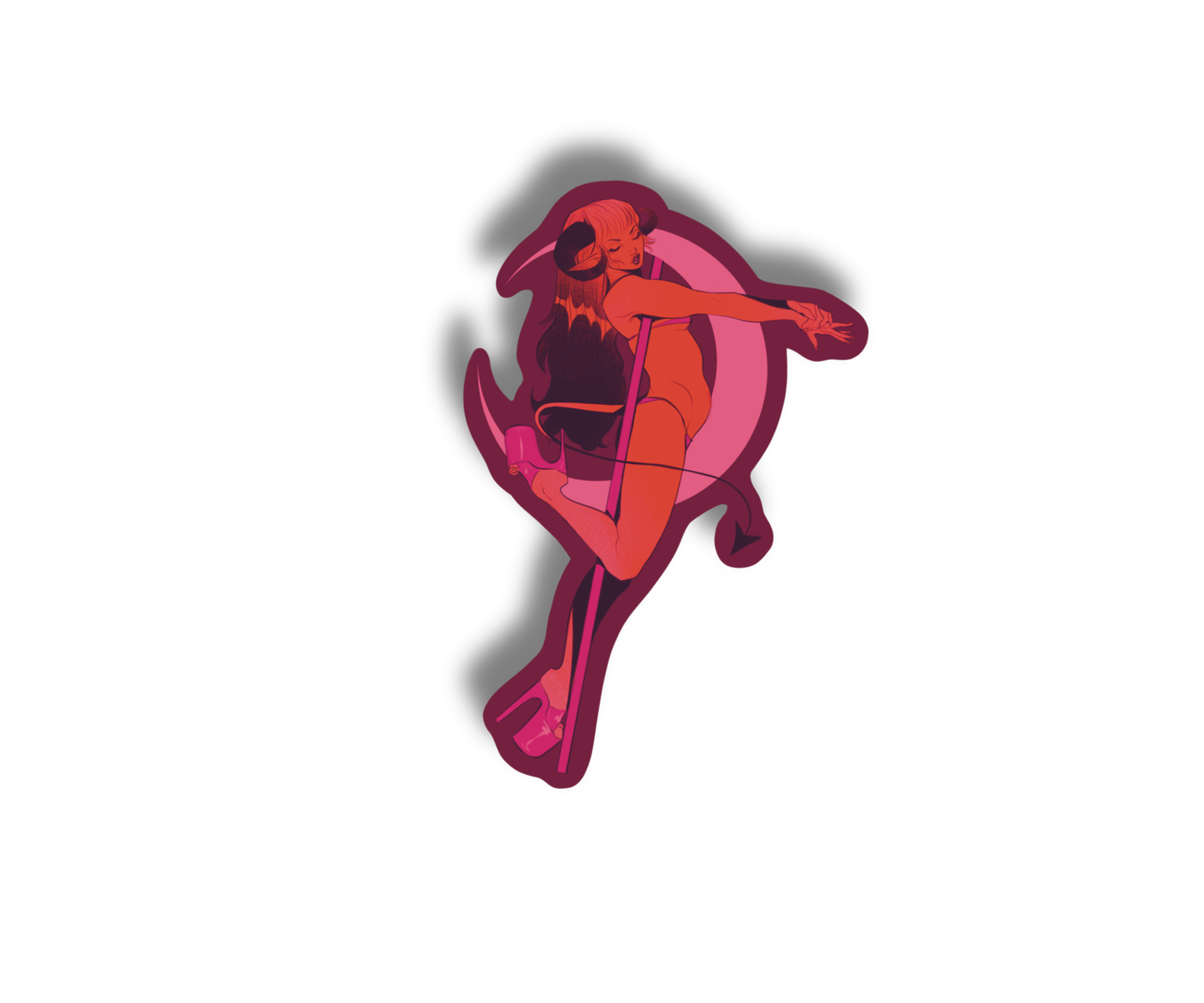 Pole Moves Sticker Set