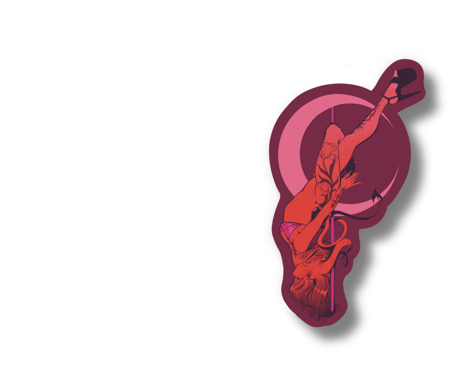 Pole Moves Sticker Set