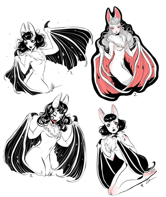 Bat Sticker Pack