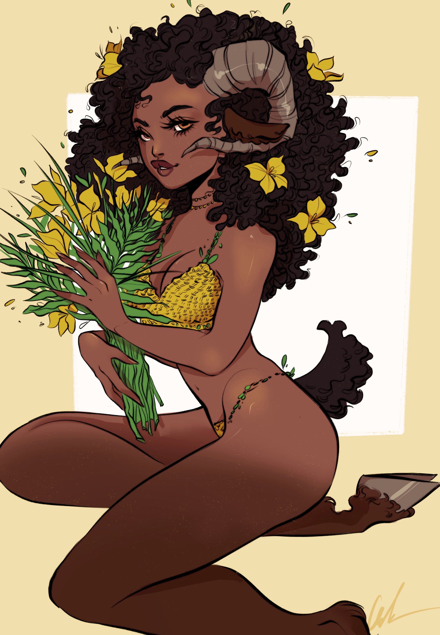 Sunflower Faun
