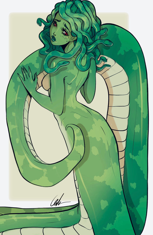 Sad Snake Girl
